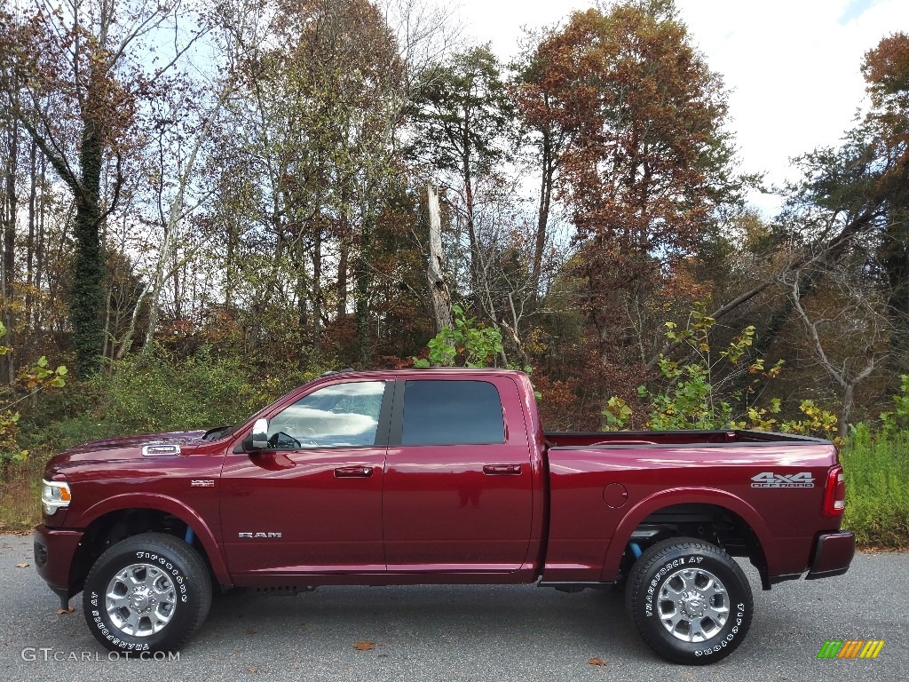 Delmonico Red Pearl 2022 Ram 2500 Laramie Crew Cab 4x4 Exterior Photo #145125804