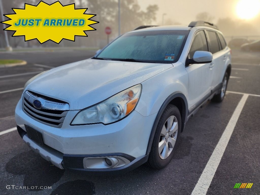 Satin White Pearl Subaru Outback