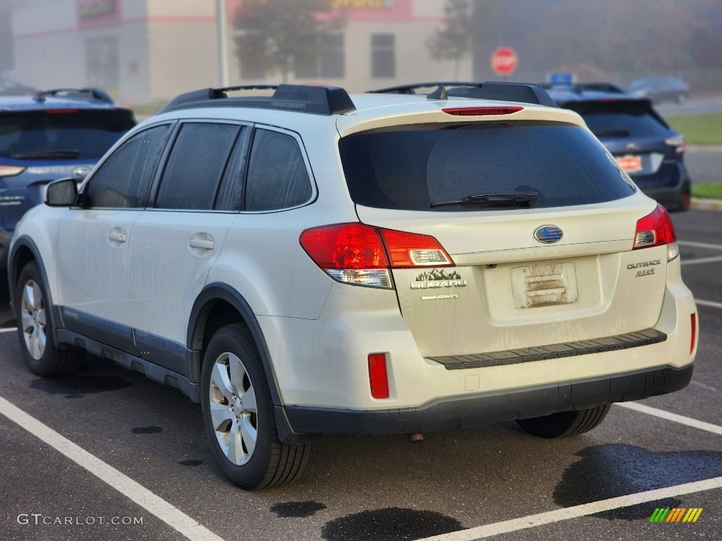 2011 Outback 2.5i Limited Wagon - Satin White Pearl / Warm Ivory photo #8