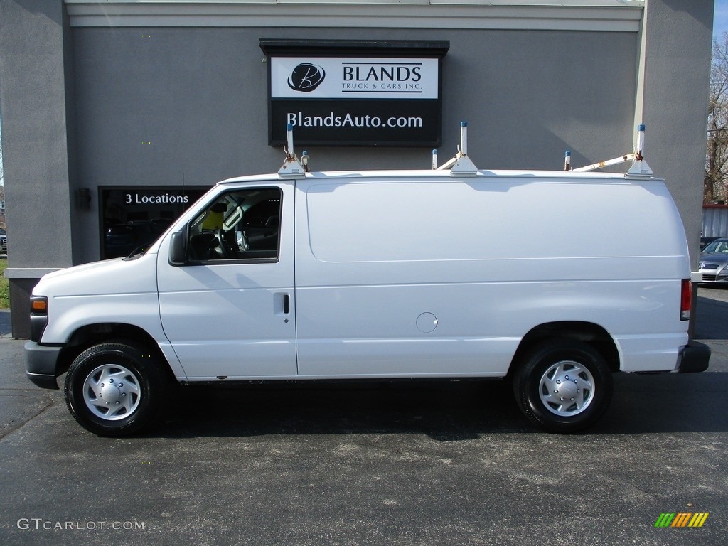 2014 E-Series Van E250 Cargo Van - Oxford White / Medium Flint photo #1