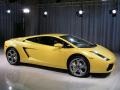 2005 Pearl Yellow Lamborghini Gallardo Coupe  photo #16