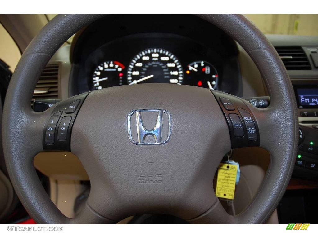 2007 Accord EX Sedan - Carbon Bronze Pearl / Ivory photo #28