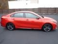 Fire Orange 2020 Kia Forte GT-Line Exterior