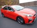 Fire Orange 2020 Kia Forte GT-Line Exterior