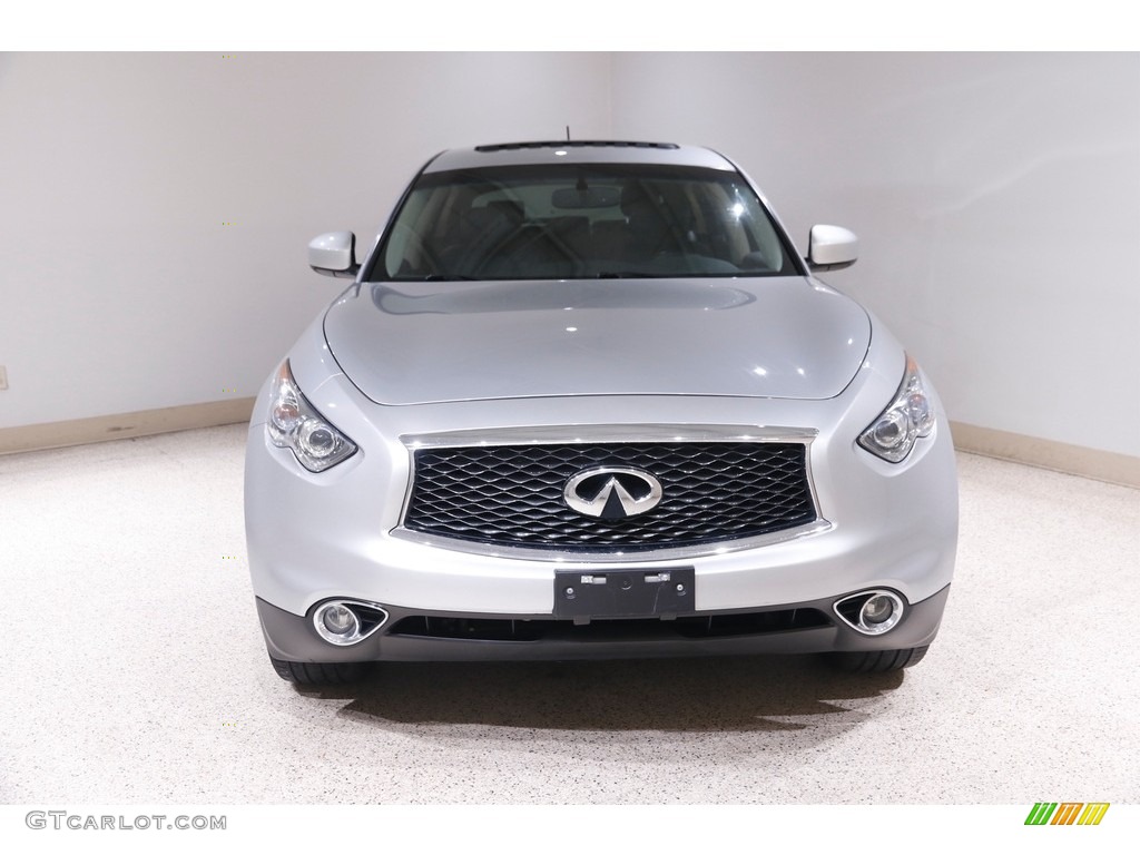 2017 QX70 AWD - Liquid Platinum / Graphite photo #2