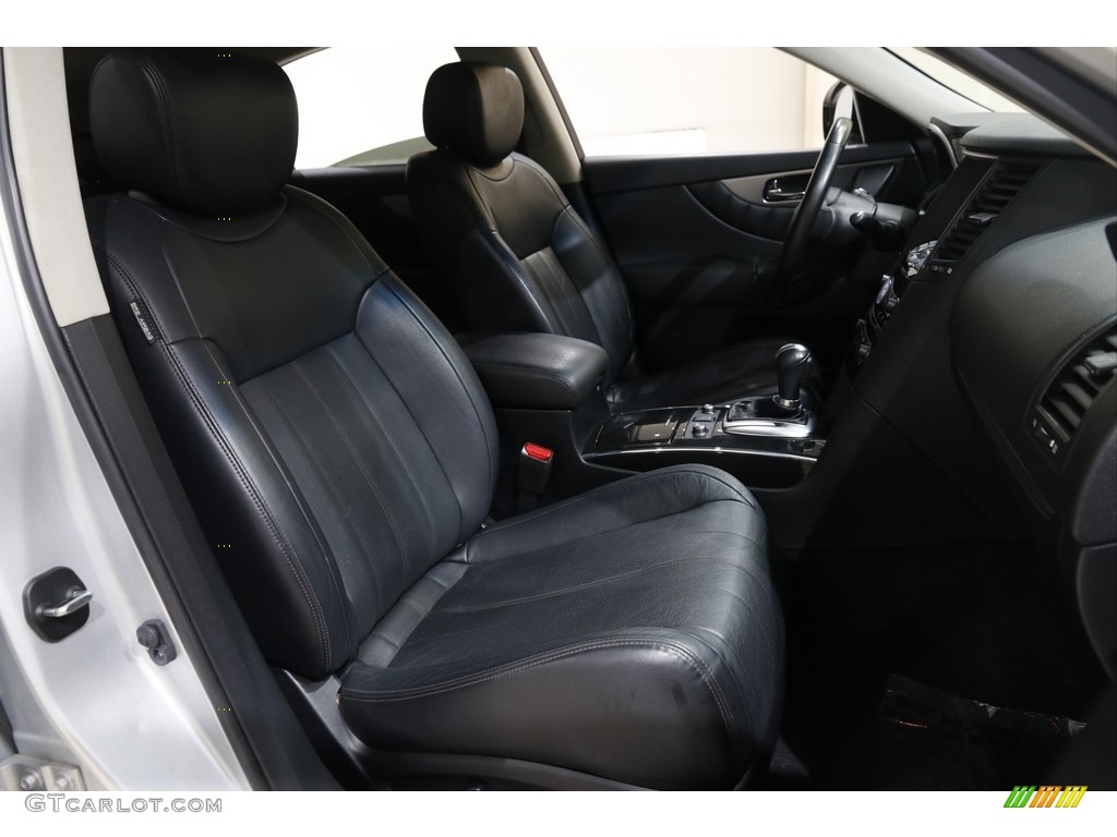 Graphite Interior 2017 Infiniti QX70 AWD Photo #145130295
