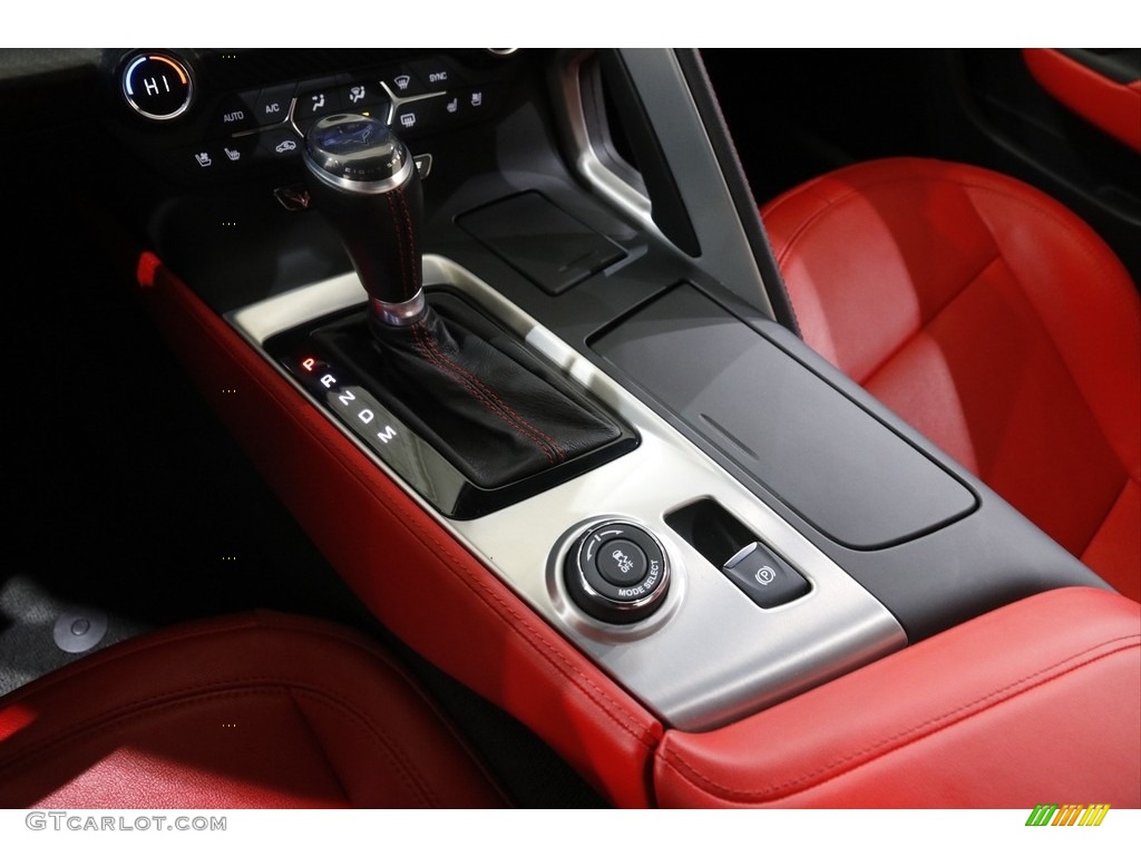 2017 Corvette Stingray Coupe - Arctic White / Adrenaline Red photo #15