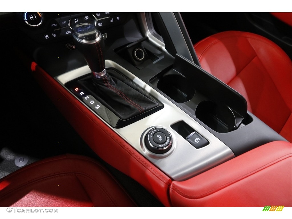 2017 Corvette Stingray Coupe - Arctic White / Adrenaline Red photo #16