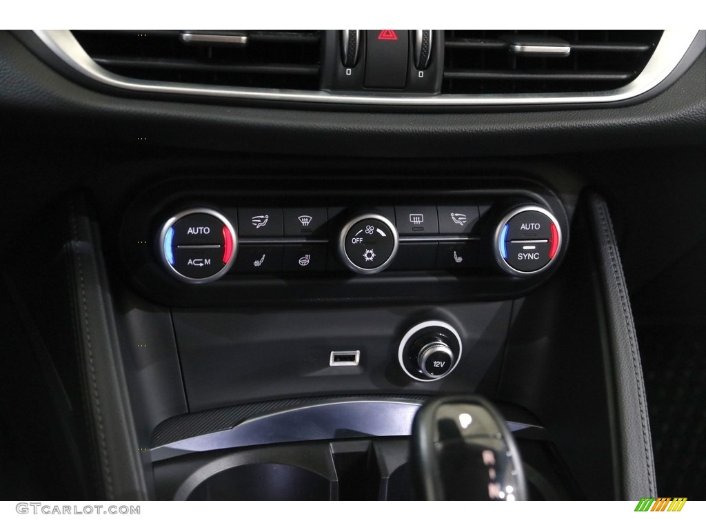 2018 Stelvio Sport AWD - Silverstone Gray Metallic / Black/Black photo #14