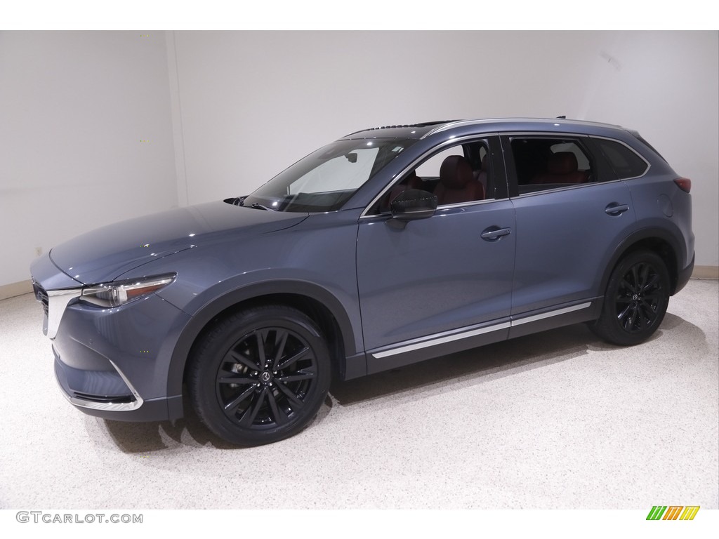 2021 CX-9 Carbon Edition AWD - Polymetal Gray / Black photo #3