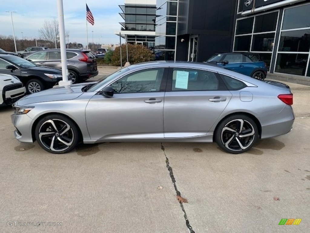 Lunar Silver Metallic 2021 Honda Accord Sport SE Exterior Photo #145130595