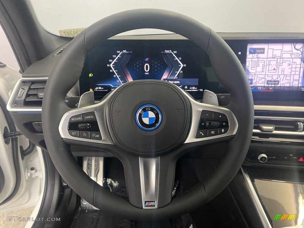 2023 BMW 3 Series 330e Sedan Steering Wheel Photos