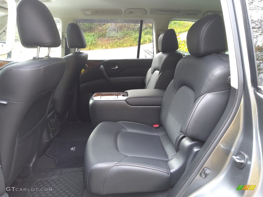 Graphite Interior 2018 Infiniti QX80 AWD Photo #145131111