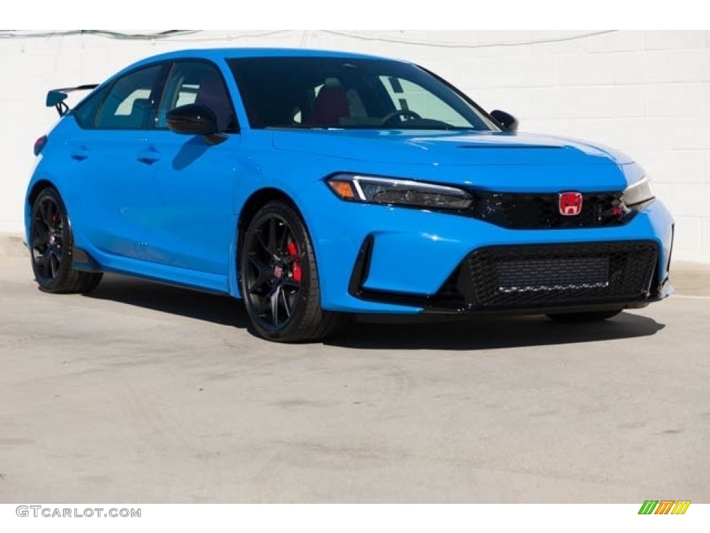 Boost Blue Pearl 2023 Honda Civic Type R Exterior Photo #145131152