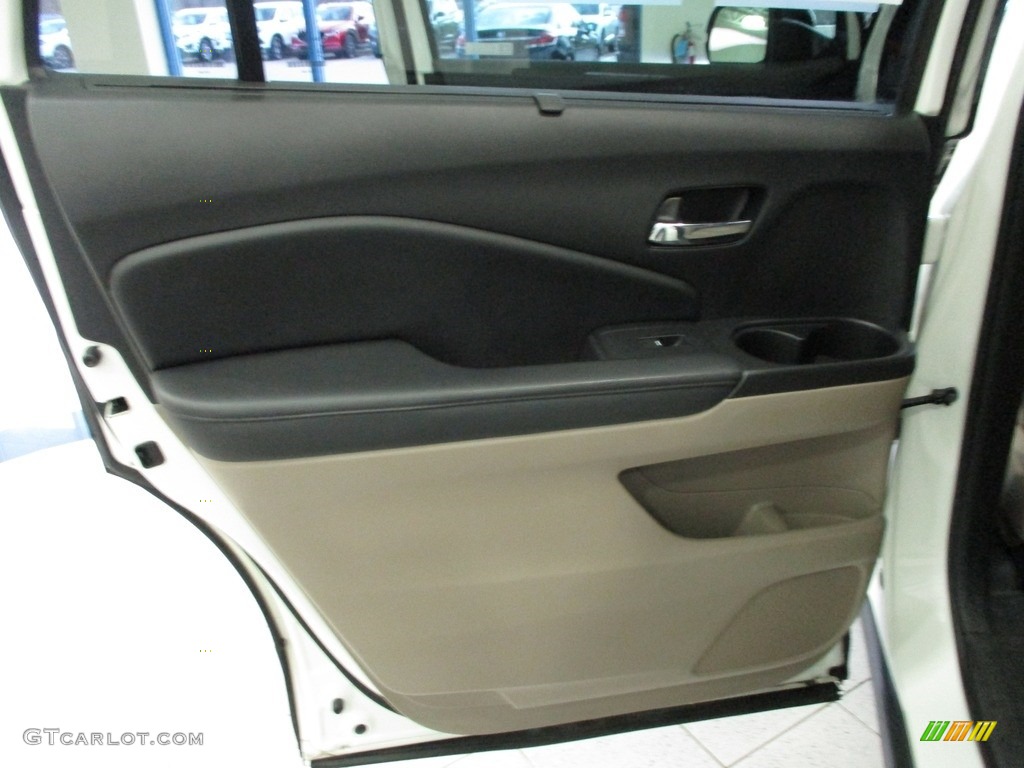 2019 Pilot EX-L AWD - White Diamond Pearl / Beige photo #24