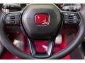 Black/Red Steering Wheel Photo for 2023 Honda Civic #145131640