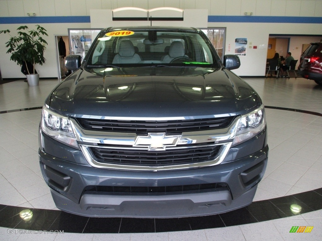 2019 Colorado LT Extended Cab 4x4 - Shadow Gray Metallic / Jet Black photo #2