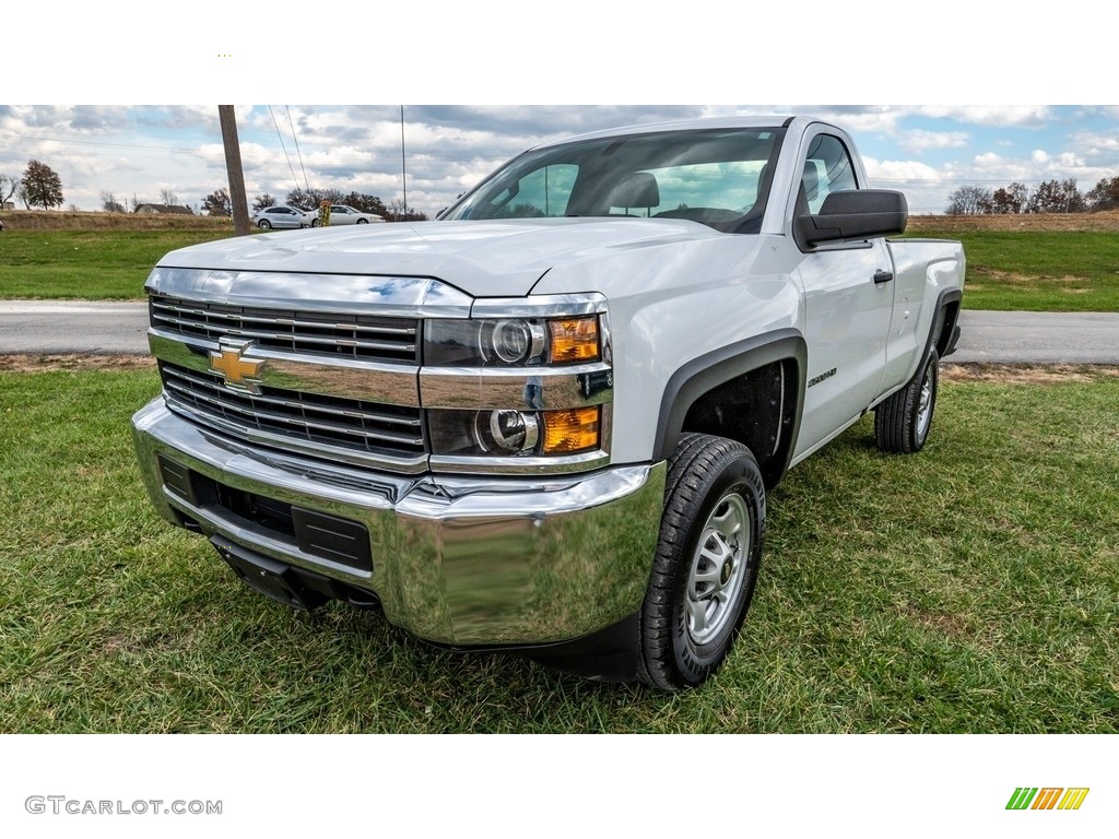 Summit White 2016 Chevrolet Silverado 2500HD WT Regular Cab Exterior Photo #145132813