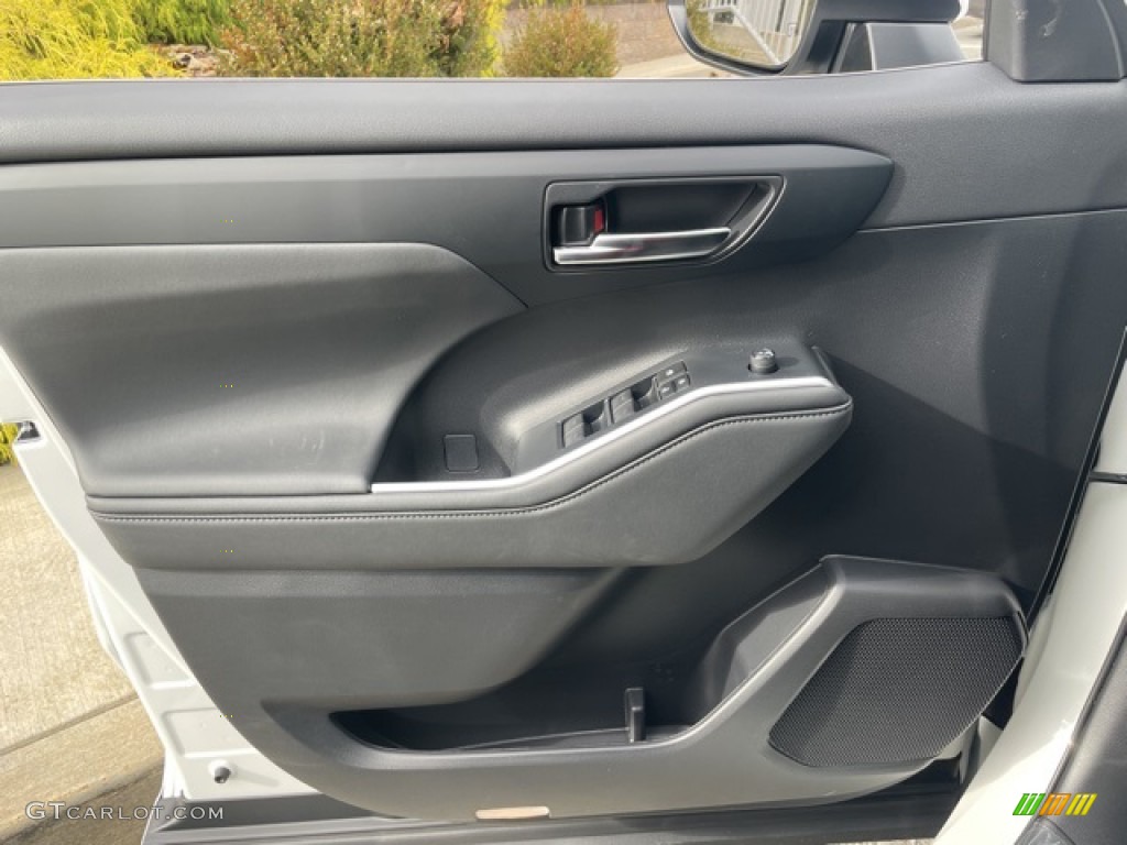 2023 Toyota Highlander XLE Black Door Panel Photo #145132897