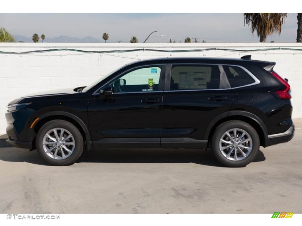 Crystal Black Pearl 2023 Honda CR-V EX AWD Exterior Photo #145132906