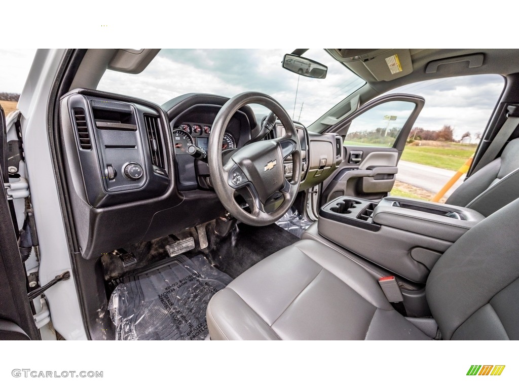 Dark Ash/Jet Black Interior 2016 Chevrolet Silverado 2500HD WT Regular Cab Photo #145132955