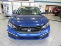 Agean Blue Metallic - Civic LX Sedan Photo No. 2