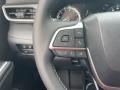 Black 2023 Toyota Highlander LE Steering Wheel