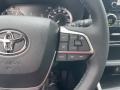 Black 2023 Toyota Highlander LE Steering Wheel
