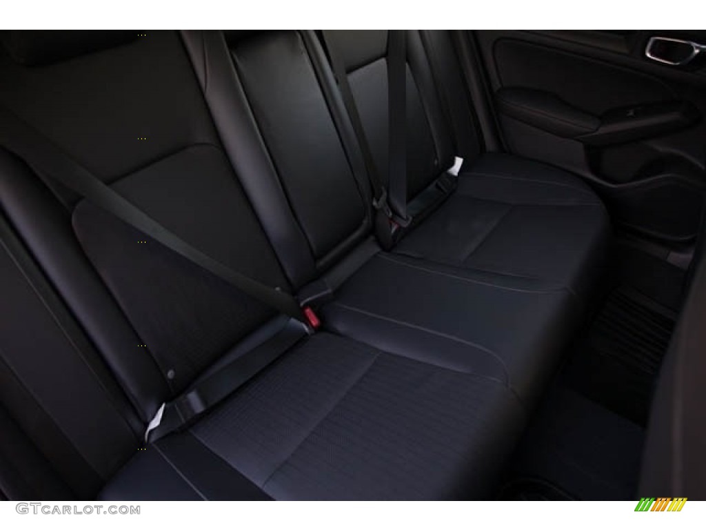 2022 Civic EX-L Hatchback - Crystal Black Pearl / Black photo #29