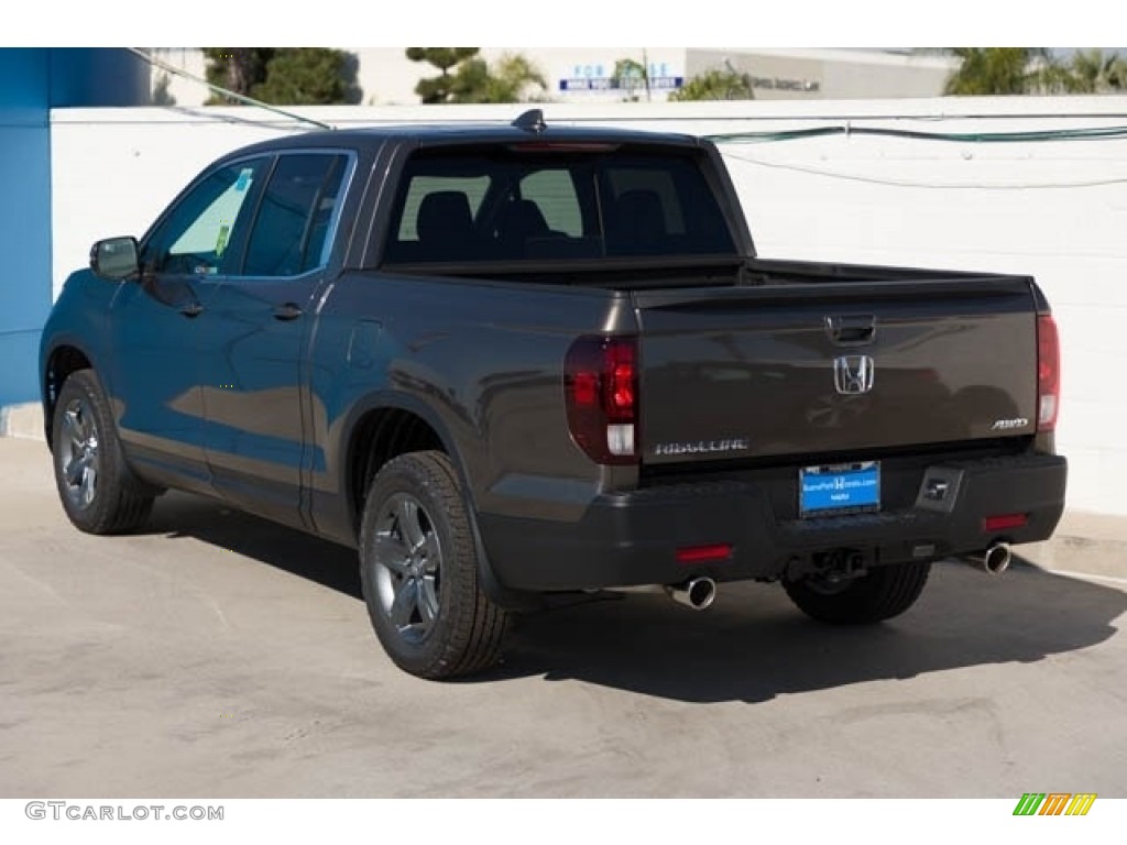 2023 Ridgeline RTL AWD - Pacific Pewter Metallic / Black photo #2