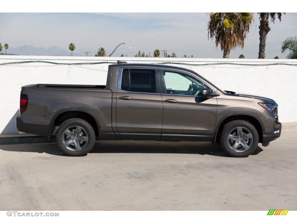 2023 Ridgeline RTL AWD - Pacific Pewter Metallic / Black photo #10