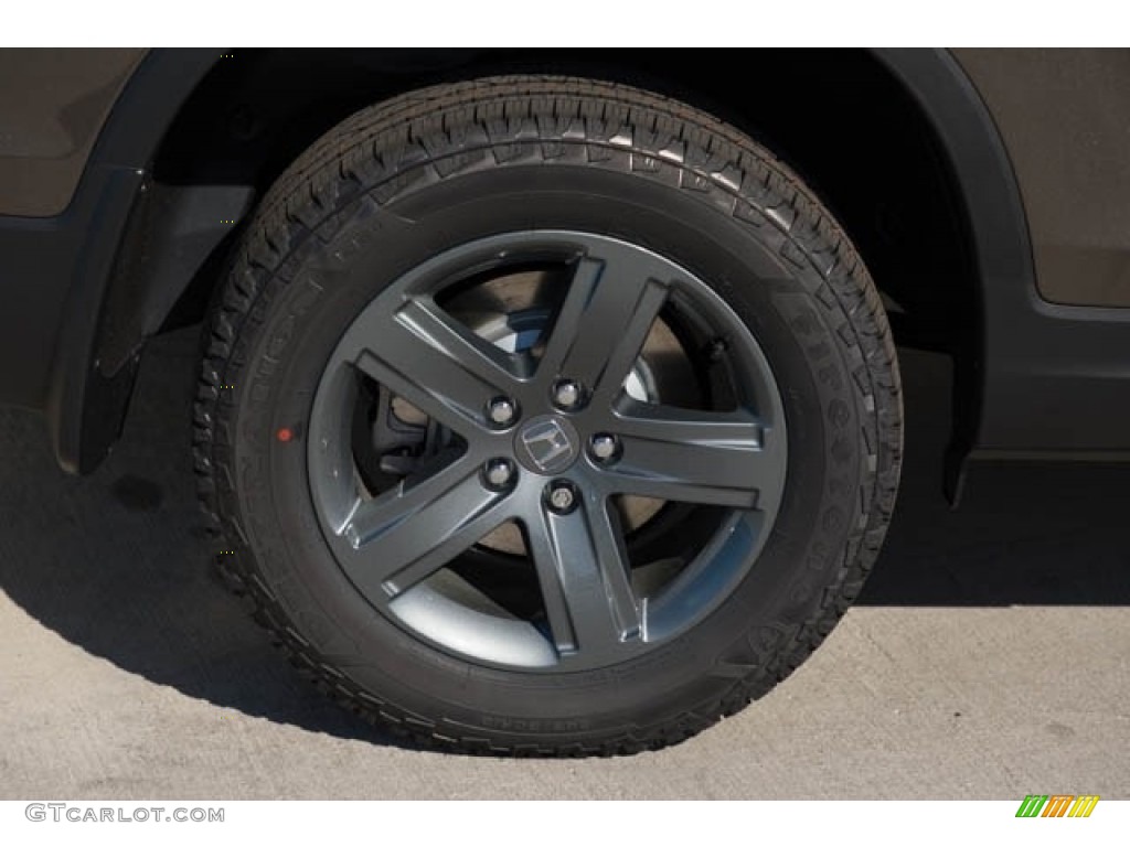 2023 Ridgeline RTL AWD - Pacific Pewter Metallic / Black photo #12