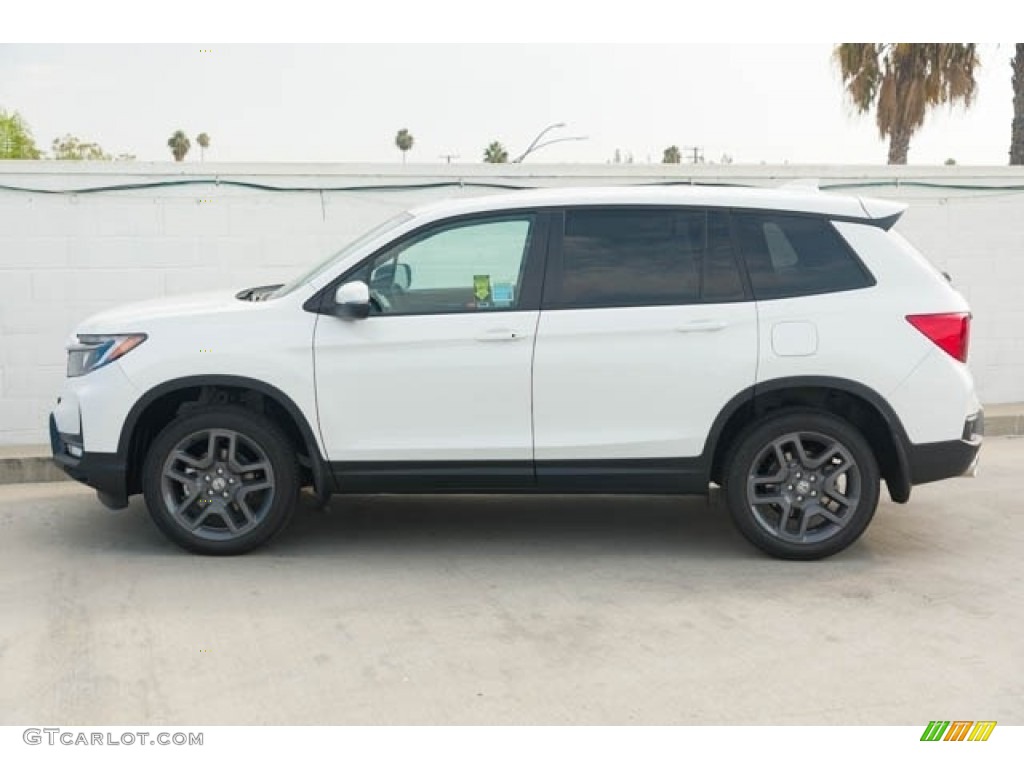 Platinum White Pearl 2023 Honda Passport EX-L AWD Exterior Photo #145134428