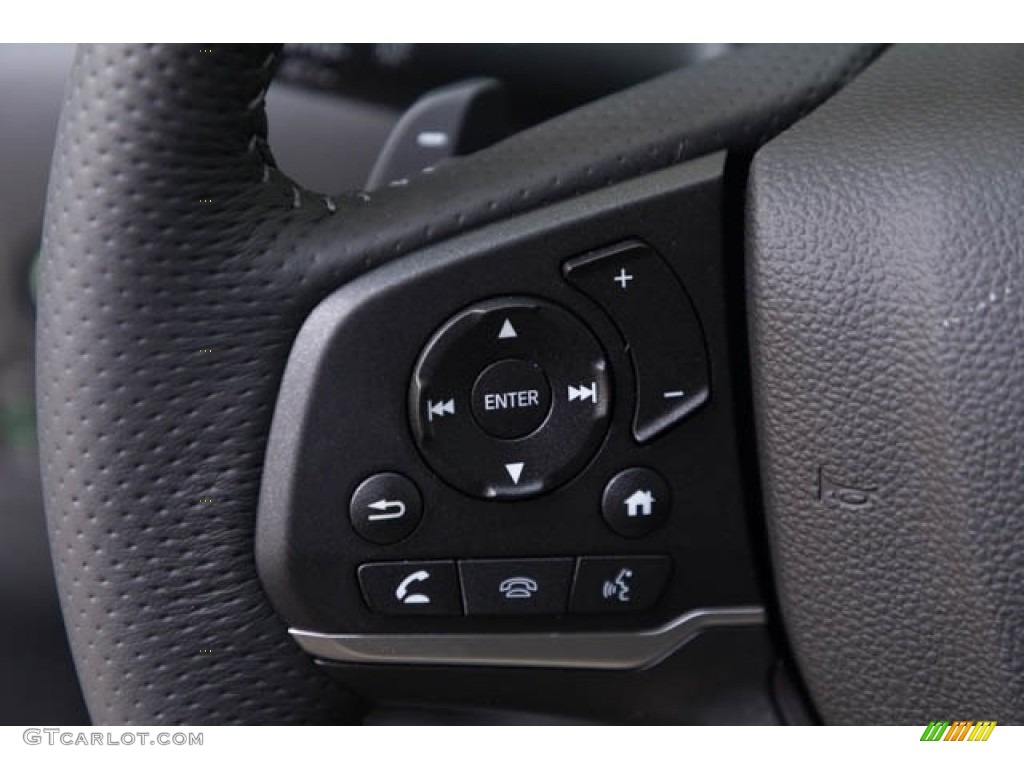 2023 Honda Passport EX-L AWD Black Steering Wheel Photo #145134707