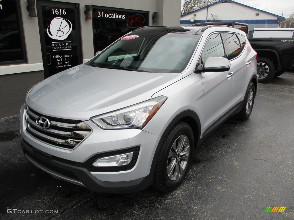 2015 Santa Fe Sport 2.4 AWD - Sparkling Silver / Gray photo #2