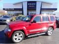 Deep Cherry Red Crystal Pearl 2012 Jeep Liberty Jet 4x4