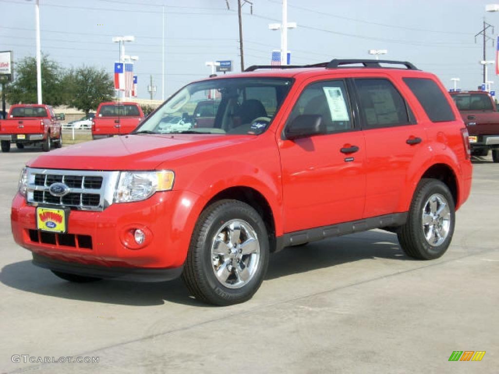 2009 Escape XLT V6 - Torch Red / Stone photo #1