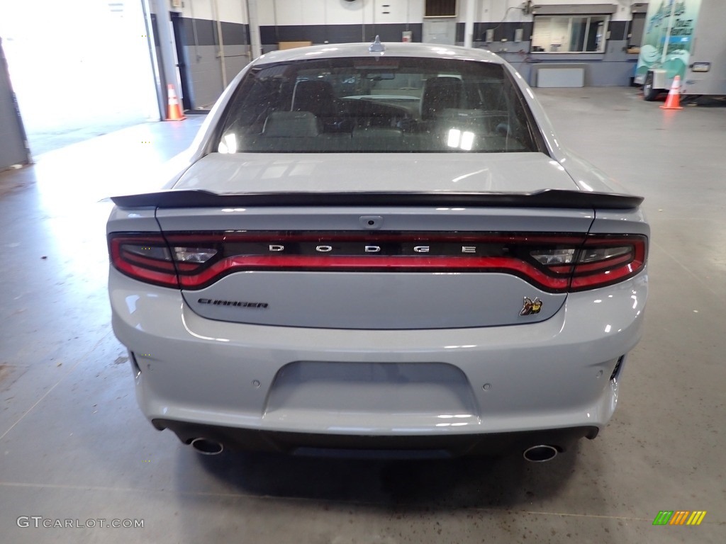 2022 Charger Scat Pack Widebody - Smoke Show / Black/Ruby Red photo #6