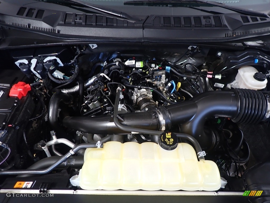 2020 Ford F150 STX SuperCab 4x4 2.7 Liter DI Twin-Turbocharged DOHC 24-Valve EcoBoost V6 Engine Photo #145137786