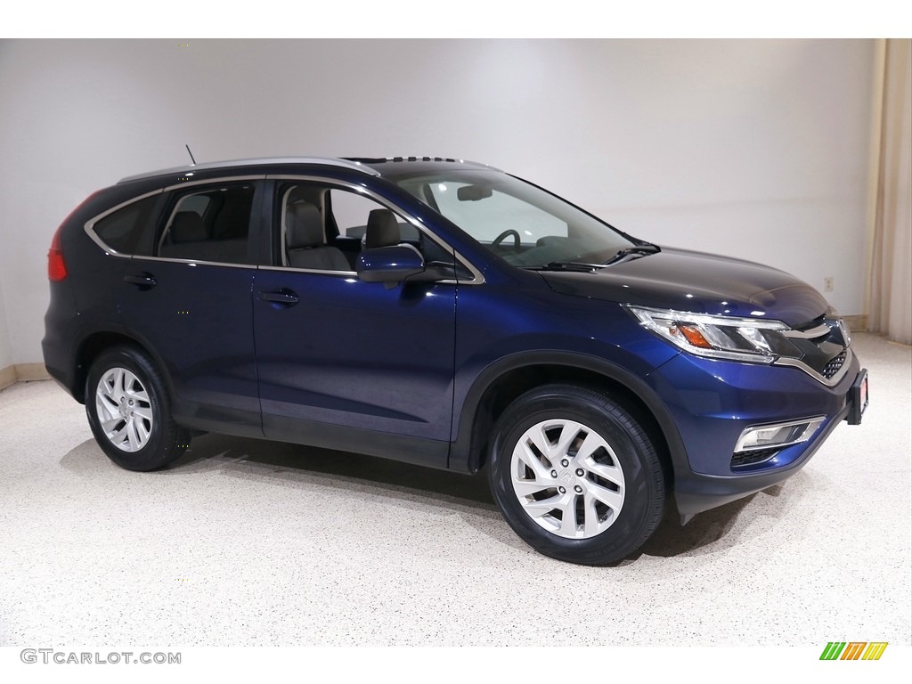 Obsidian Blue Pearl 2016 Honda CR-V EX-L AWD Exterior Photo #145138131