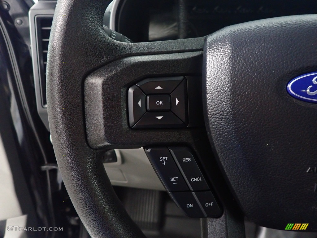 2020 Ford F150 STX SuperCab 4x4 Medium Earth Gray Steering Wheel Photo #145138233