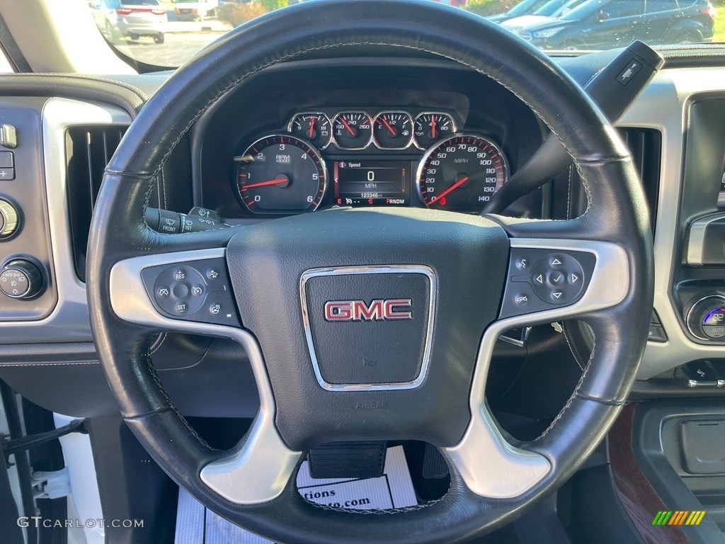 2016 Sierra 1500 SLT Crew Cab 4WD - White Frost Tricoat / Jet Black photo #17