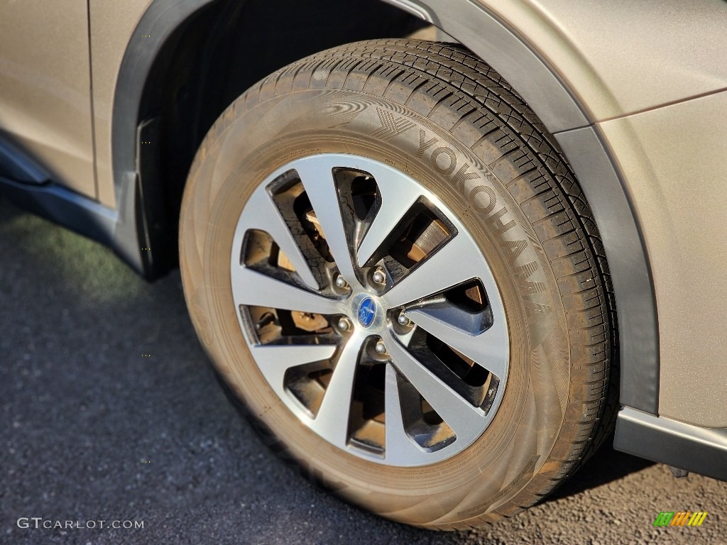 2020 Outback 2.5i Premium - Tungsten Metallic / Warm Ivory photo #5