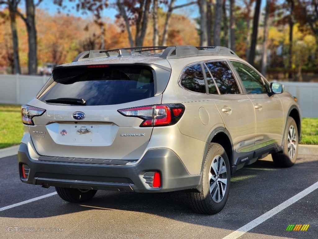 2020 Outback 2.5i Premium - Tungsten Metallic / Warm Ivory photo #6