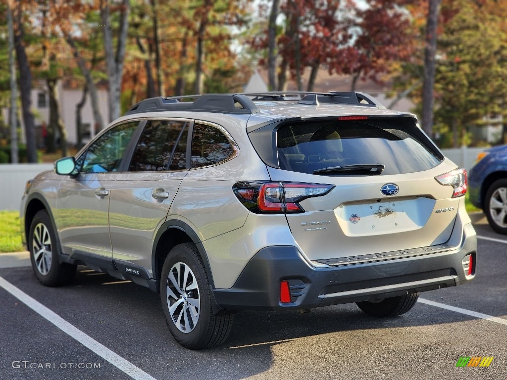 2020 Outback 2.5i Premium - Tungsten Metallic / Warm Ivory photo #8