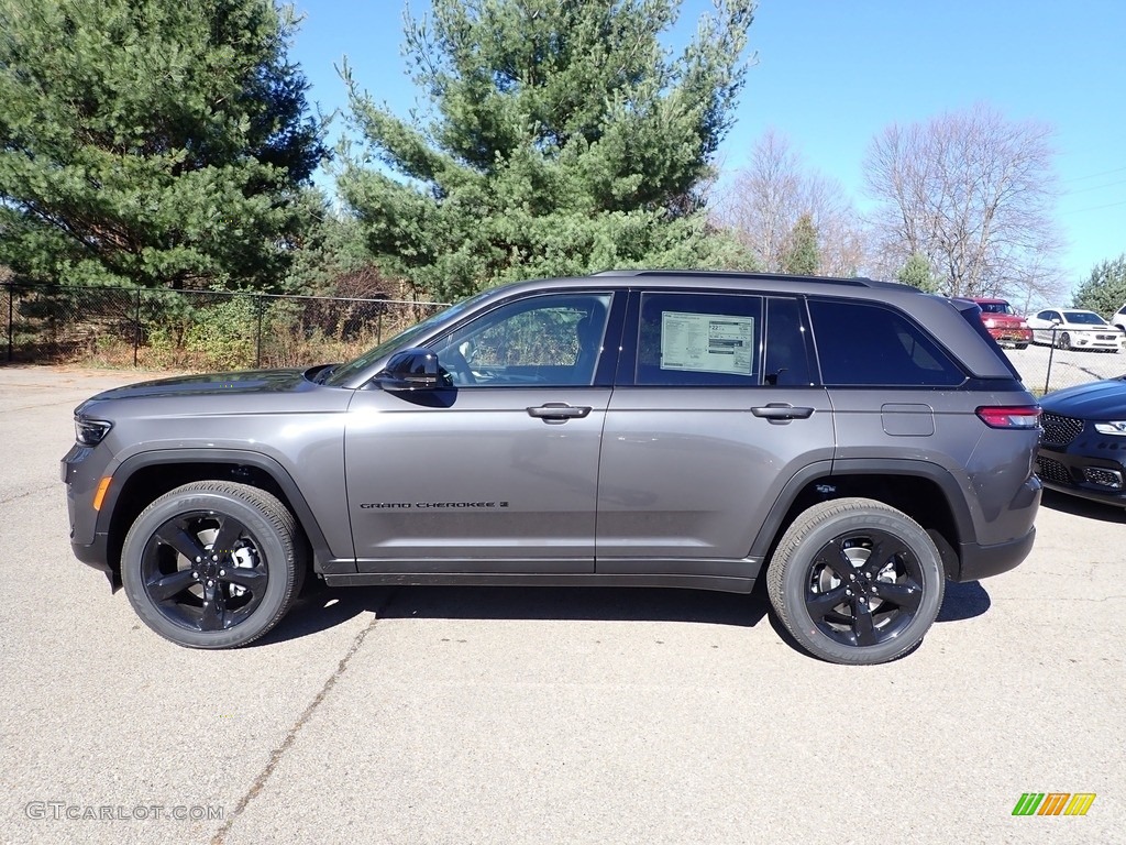Baltic Gray Metallic 2023 Jeep Grand Cherokee Altitude 4x4 Exterior Photo #145140636