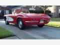 1961 Roman Red Chevrolet Corvette Convertible  photo #4