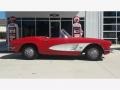 1961 Roman Red Chevrolet Corvette Convertible  photo #12