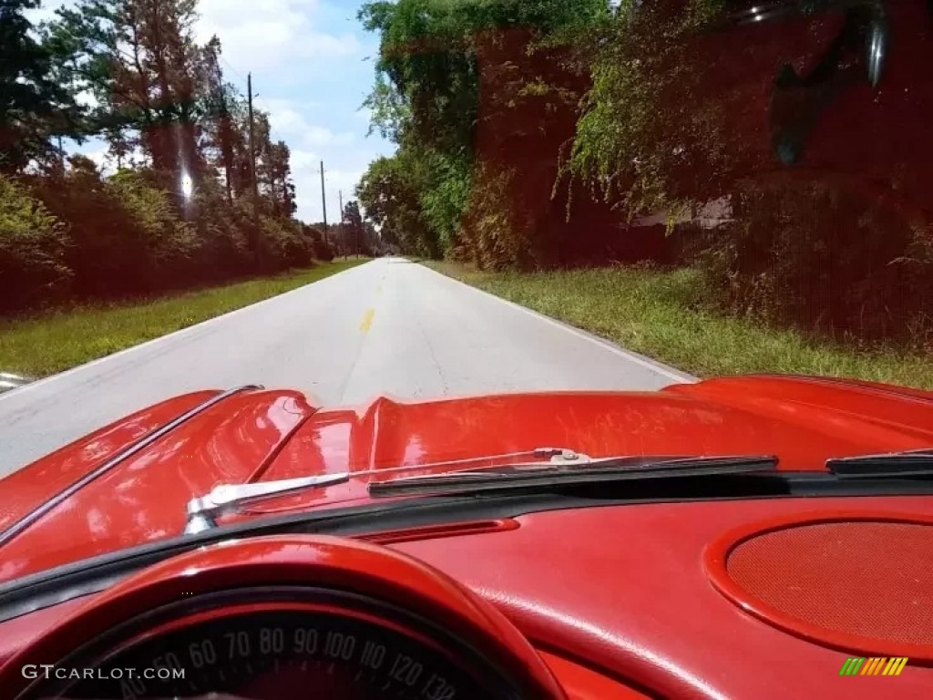 1961 Corvette Convertible - Roman Red / Red photo #16