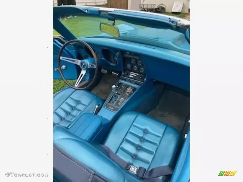 1968 Corvette Convertible - LeMans Blue / Medium Blue photo #14